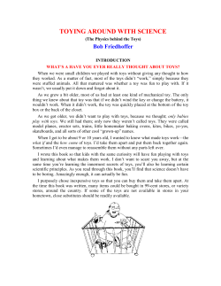 toying around with science