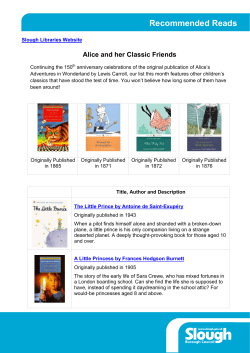 Alice and her Classic Friends