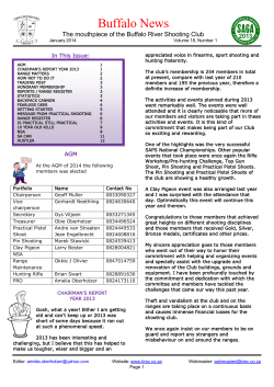 IPSC newsletter - Volume 17, Number 1