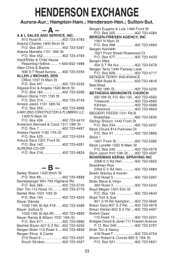 the updated 2017 phone directory here