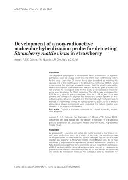 Development of a non-radioactive molecular