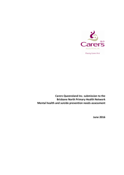 BN PHN Mental Health and Suicide Needs Assessment