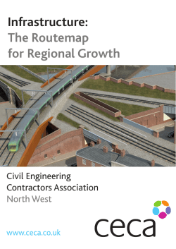 Infrastructure: The Routemap for Regional Growth
