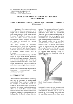 DAAAM_Aarnio et al Device for branch volume - MyCourses