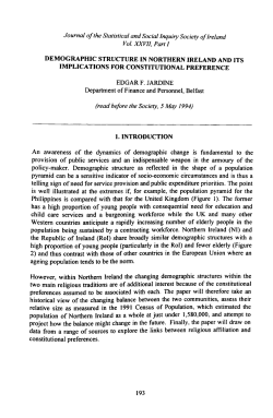 Journal of the Statistical and Social Inquiry Society of Ireland