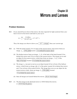 Chapter 23 Solutions - Mosinee School District