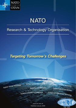 TARGETING TOMORROW`S CHALLENGES