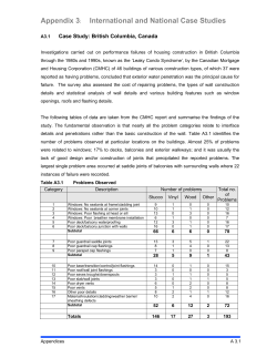International and National Case Study