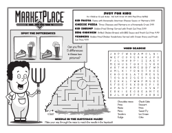 JUST FOR KIDS Can you find 5 differences in these two pictures?