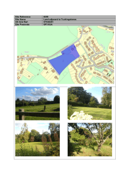 Site 059 Land Adjacent to Tuckingstones, Tisbury 195kb