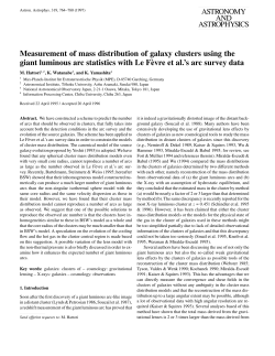Measurement of mass distribution of galaxy clusters using the giant