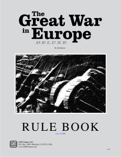 RULE BOOK - GMT Games