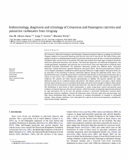 Sedimentology. diagenesis and ichnology of Cretaceous and