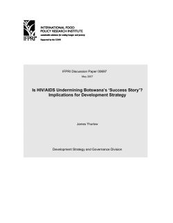 Is HIV/AIDS Undermining Botswana`s `Success