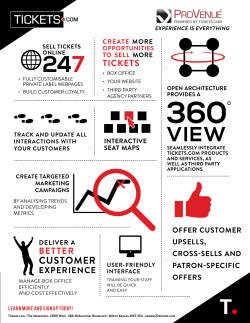 ProVenue Overview - Provenue.com