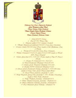 Genealog&iacute;a Kubarev Rurikovich