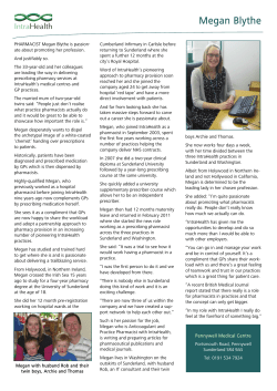 Megan Blythe - IntraHealth