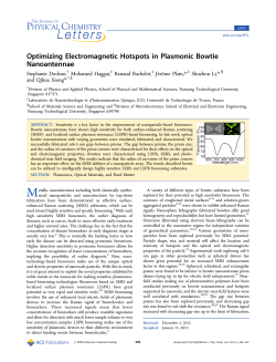 Optimizing Electromagnetic Hotspots in Plasmonic Bowtie