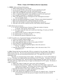 Sample Midterm Questions/WS16