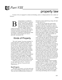 property law - Ohio State Bar Association