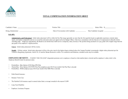 total compensation information sheet