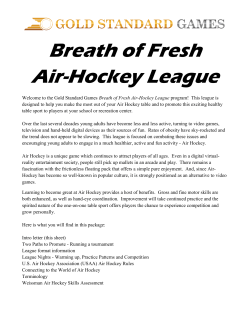 Breath of Fresh Air-Hockey League