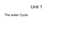 The Water Cycle