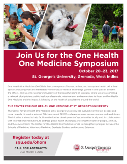 Call for Abstracts for One Health One Medicine Symposium