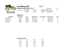 Single Handed Series Race 2