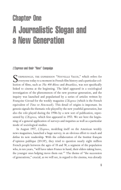 A Journalistic Slogan and a New Generation