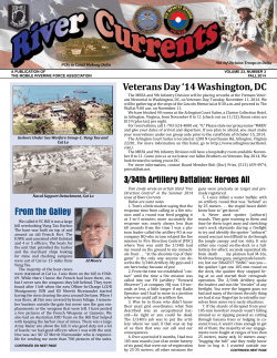 Fall 2014 - The Mobile Riverine Force Association