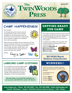 TWIvWOODS PRESS - Lake of the Woods Camp