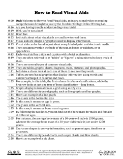 0:00 Owl: Welcome to How to Read Visual Aids, an instructional
