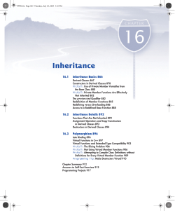 Inheritance
