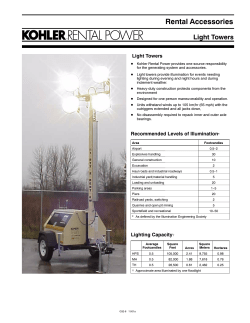 G32-6 light towers 11/01