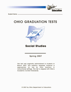 Test - Ohio Department of Education