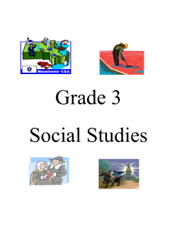 Grade 3 Social Studies - Whitman-Hanson Regional School District