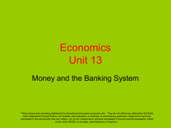 Money and Banking