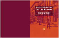 Programme and book of abstracts.