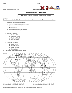 Identifying Different Maps - MsRyan-BLCS