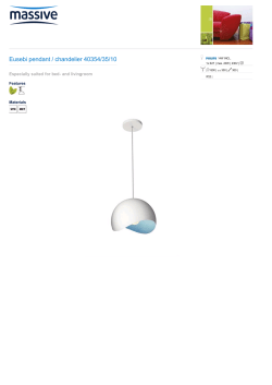 Eusebi&euro;pendant / chandelier&euro;40354/35/10