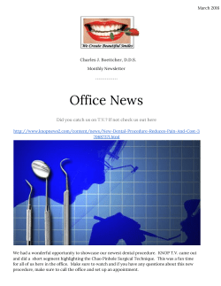 Office News - drboettcher.com