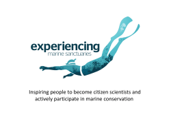 Inspiring people to become citizen scientists and actively participate