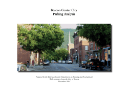 Beacon Center City Parking Analysis ()