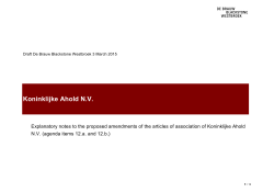 Triptych amendment articles of association