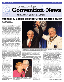 Convention News