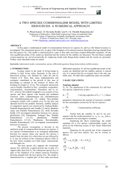 A two species commensalism model with limited resources