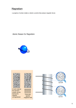 Magnetism