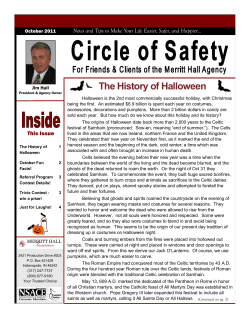 October - Merritt Hall Insurance