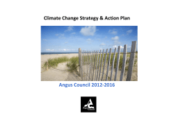 Climate Change Strategy and Action Plan 2012-16